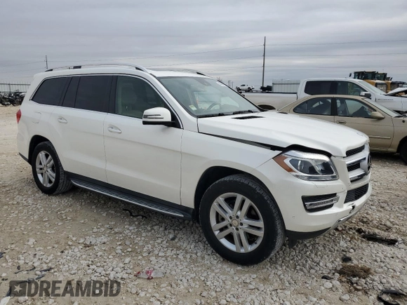 2016 Mercedes-Benz GL with VIN 4JGDF6EE5GA709983, listed as a Copart auction lot 42964025 with 97,483 mi miles and Clean Title. Bid and sale history available at carsss.com. Image 4.