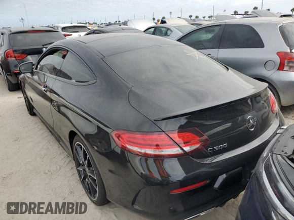2021 Mercedes-Benz C 300 with VIN W1KWJ8DB9MG100604, listed as a Copart auction lot 76782194 with Not provided miles and Non repairable. Bid and sale history available at DreamBid. Image 2.