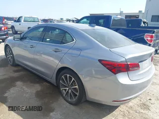 2015 Acura TLX Technology z VIN 19UUB2F50FA005004, wystawiony jako IAAI lot #42190767 z przebiegiem 48 195 mil mil oraz . Historia ofert i sprzedaży dostępna na DreamBid. Obrazek 3.