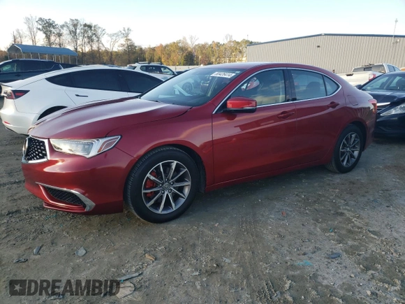 2020 Acura TLX with VIN 19UUB1F32LA015781, listed as a Copart auction lot 80426414 with 39,165 mi miles and Salvage Title. Bid and sale history available at carsss.com. Image 1.