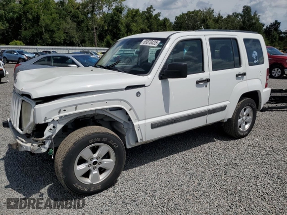 2012 Jeep Liberty Sport with VIN 1C4PJMAK6CW161425, listed as a Copart auction lot 63870425 with 174,362 mi miles and Salvage title. Bid and sale history available at DreamBid. Image 1.