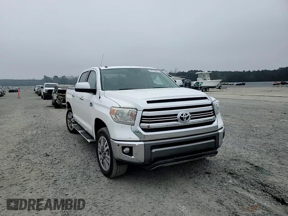 2017 Toyota Tundra Platinum with VIN 5TFAW5F14HX625312, listed as a Copart auction lot 46787695 with 261,194 mi miles and Salvage title. Bid and sale history available at DreamBid. Image 10.