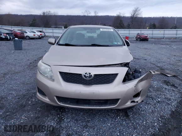 2009 Toyota Corolla with VIN 2T1BU40E69C017243, listed as a Copart auction lot 82256064 with 70,428 mi miles and Salvage Title. Bid and sale history available at carsss.com. Image 5.