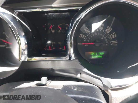 2007 Ford Mustang GT Deluxe with VIN 1ZVHT82HX75237407, listed as a IAAI auction lot 42582107 with 228,630 mi miles and . Bid and sale history available at DreamBid. Image 7.