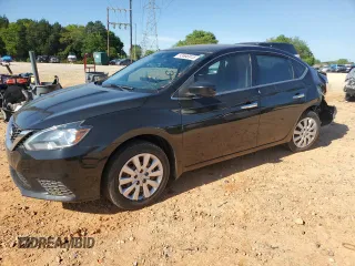 2017 Nissan Sentra SV with VIN 3N1AB7AP1HL722100, listed as a Copart auction lot 53666915 with 147,299 mi miles and Salvage Title. Bid and sale history available at carsss.com. Image 1.