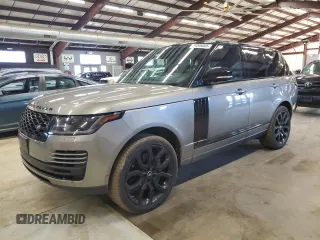 2021 Land Rover Range Rover P525 Westminster with VIN SALGS2SE9MA425335, listed as a Copart auction lot 44295005 with 106,977 mi miles and Clean title. Bid and sale history available at DreamBid. Image 1.