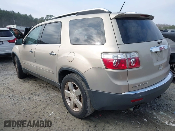 2008 GMC Acadia SLT2 with VIN 1GKER33708J117593, listed as a IAAI auction lot 41494715 with 245,279 mi miles. Bid and sale history available at carsss.com. Image 3.