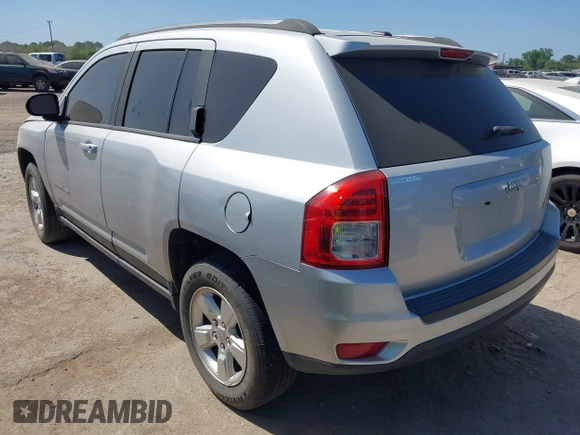 2013 Jeep Compass High Altitude Edition with VIN 1C4NJCEA3DD158952, listed as a IAAI auction lot 41998007 with 179,503 mi miles. Bid and sale history available at carsss.com. Image 3.