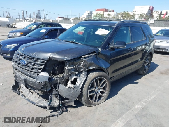2017 Ford Explorer Sport with VIN 1FM5K8GT8HGD55687, listed as a IAAI auction lot 41692342 with Not provided miles and . Bid and sale history available at DreamBid. Image 6.