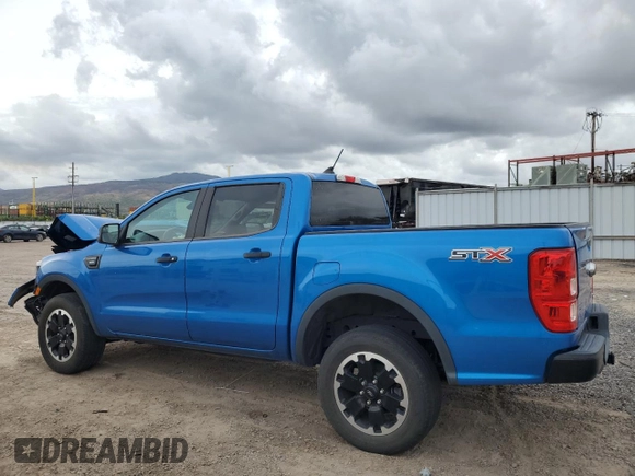2021 Ford Ranger XL with VIN 1FTER4EH2MLD24086, listed as a Copart auction lot 53750685 with 32,069 mi miles and Salvage Title. Bid and sale history available at carsss.com. Image 2.