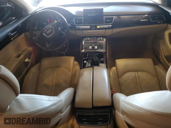 2013 Audi A8 4.0L with VIN WAUR2AFD5DN025225, listed as a Copart auction lot 48307305 with 66,002 mi miles and Clean title. Bid and sale history available at DreamBid. Image 8.