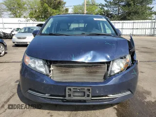 2017 Honda Odyssey EX-L with VIN 5FNRL5H63HB003136, listed as a Copart auction lot 54723185 with 183,321 mi miles and Salvage Title. Bid and sale history available at DreamBid. Image 5.