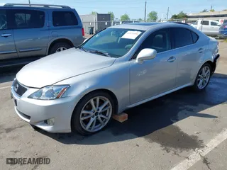 2008 Lexus IS 250 with VIN JTHBK262082070877, listed as a IAAI auction lot 41974496 with 182,255 mi miles. Bid and sale history available at carsss.com. Image 17.