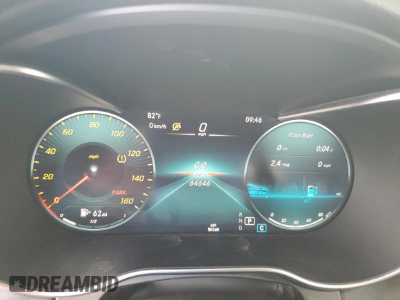 2020 Mercedes-Benz C 300 с VIN W1KWF8DB6LR596157, выставлен на аукционе Copart как лот 56548765 с пробегом 64 646 миль миль и Списание • Salvage title. История ставок и продаж доступна на DreamBid. Изображение 9.