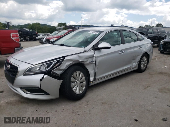 2016 Hyundai Sonata Hybrid SE with VIN KMHE24L18GA025739, listed as a Copart auction lot 64456913 with 97,835 mi miles. Bid and sale history available at carsss.com. Image 1.