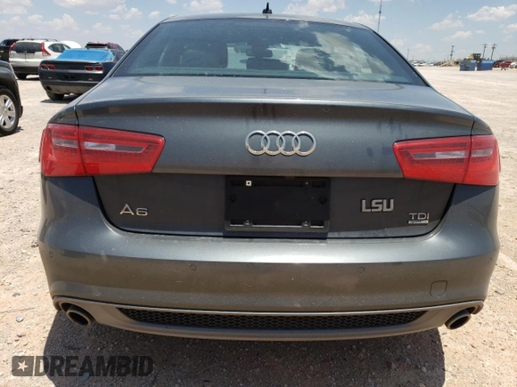 2015 Audi A6 3.0L TDI Prestige with VIN WAUHMAFC3FN003689, listed as a Copart auction lot 67126604 with 126,183 mi miles and Salvage Title. Bid and sale history available at carsss.com. Image 6.