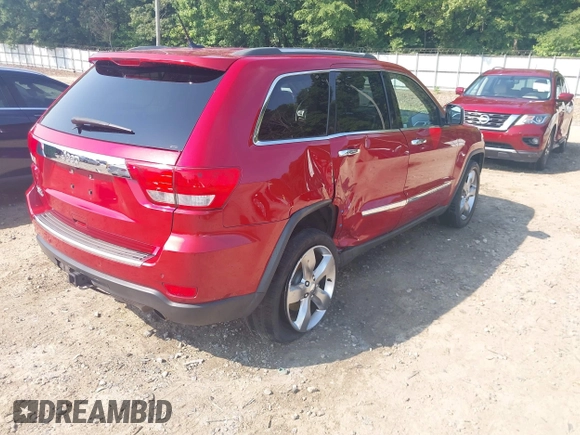 2011 Jeep Grand Cherokee Limited with VIN 1J4RR5GT8BC608189, listed as a IAAI auction lot 42585439 with 145,236 mi miles and . Bid and sale history available at DreamBid. Image 4.