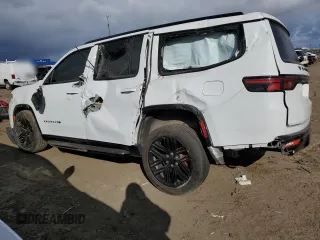 2024 Jeep Wagoneer Series II Carbide with VIN 1C4SJVBP4RS127459, listed as a Copart auction lot 53130095 with 35,064 mi miles and Salvage title. Bid and sale history available at DreamBid. Image 2.