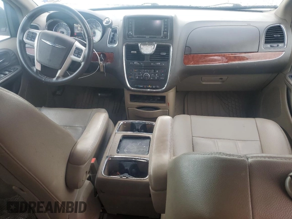 2015 Chrysler Town & Country Touring with VIN 2C4RC1BG2FR711051, listed as a Copart auction lot 54198195 with 191,545 mi miles and Salvage Title. Bid and sale history available at DreamBid. Image 8.