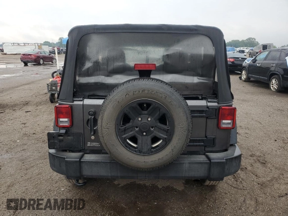 2016 Jeep Wrangler Sport with VIN 1C4AJWAGXGL339275, listed as a Copart auction lot 55769695 with 90,428 mi miles and Salvage title. Bid and sale history available at DreamBid. Image 6.