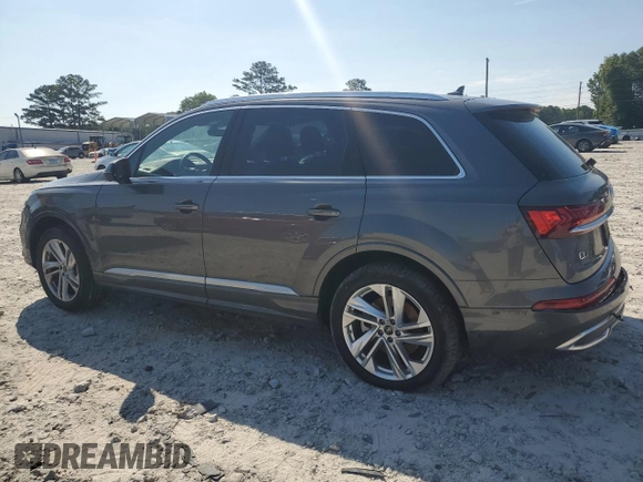 2023 Audi Q7 Premium z VIN WA1AXBF72PD021414, wystawiony jako Copart lot #60467114 z przebiegiem 36 872 mil mil oraz Szkoda całkowita • Salvage title. Historia ofert i sprzedaży dostępna na DreamBid. Obrazek 2.