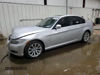 2011 BMW 3 Series 328i xDrive with VIN WBAPK5G56BNN27163, listed as a Copart auction lot 50876185 with 0 mi miles and Salvage Title. Bid and sale history available at carsss.com. Image 1.