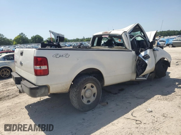 2005 Ford F-150 XL with VIN 1FTRF14565NC06306, listed as a Copart auction lot 57240975 with Not provided miles and Non repairable. Bid and sale history available at DreamBid. Image 3.