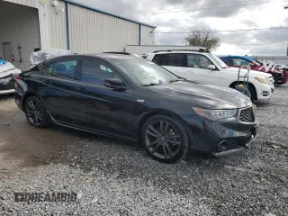 2020 Acura TLX w/A-Spec Pkg with VIN 19UUB1F62LA009571, listed as a Copart auction lot 84663584 with 13,150 mi miles and Salvage Title. Bid and sale history available at carsss.com. Image 4.