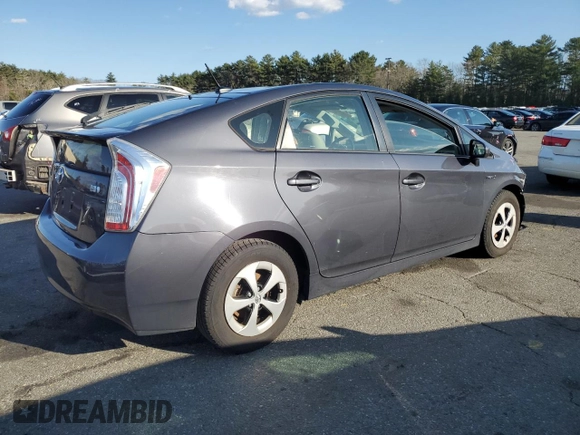 2014 Toyota Prius Four with VIN JTDKN3DU1E1740442, listed as a Copart auction lot 49706635 with 153,501 mi miles and Salvage Title. Bid and sale history available at DreamBid. Image 3.