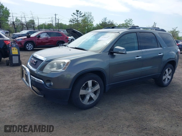 2011 GMC Acadia SLT1 with VIN 1GKKVRED6BJ212512, listed as a IAAI auction lot 42166347 with 116,513 mi miles. Bid and sale history available at carsss.com. Image 2.