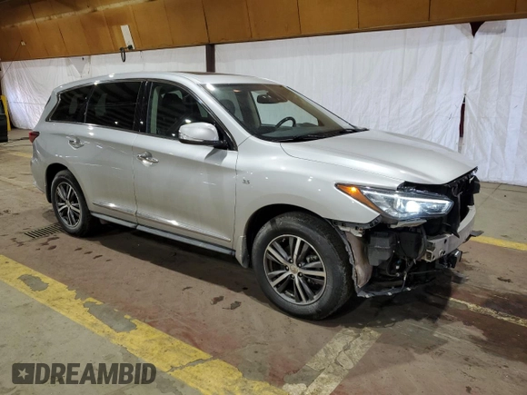 2019 Infiniti QX60 Pure с VIN 5N1DL0MM3KC531079, выставлен на аукционе Copart как лот 43342115 с пробегом 150 948 миль миль и Списание • Salvage title. История ставок и продаж доступна на DreamBid. Изображение 4.
