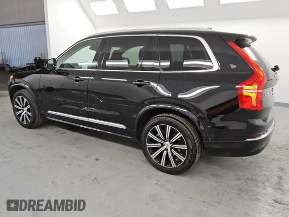 2024 Volvo XC90 Core Bright Theme with VIN YV4L12PK7R1189537, listed as a Copart auction lot 41489425 with 7,760 mi miles and Clean Title. Bid and sale history available at carsss.com. Image 2.