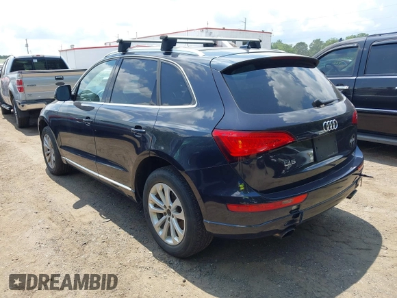 2013 Audi Q5 Premium with VIN WA1CFAFP8DA071026, listed as a IAAI auction lot 42743732 with 207,041 mi miles and . Bid and sale history available at DreamBid. Image 3.