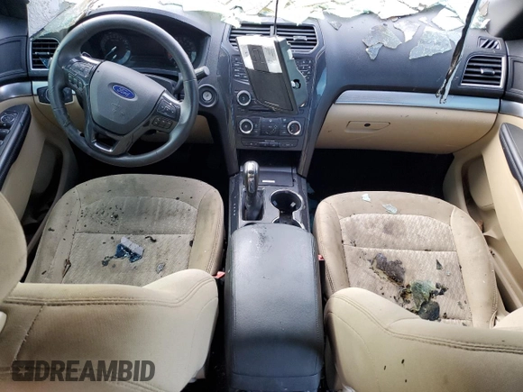 2017 Ford Explorer with VIN 1FM5K7BH8HGD98505, listed as a Copart auction lot 69873874 with Not Provided miles and Non Repairable. Bid and sale history available at DreamBid. Image 8.