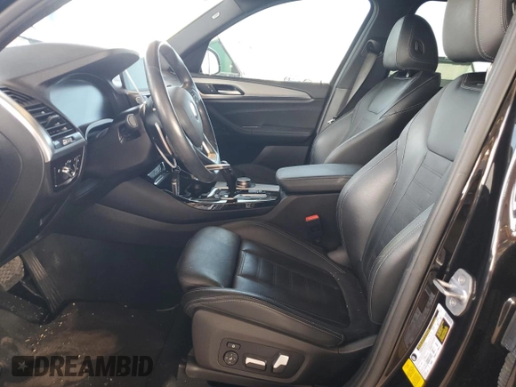 2020 BMW X3 sDrive30i with VIN 5UXTY3C03L9B65481, listed as a Copart auction lot 50918445 with 44,611 mi miles and Salvage Title. Bid and sale history available at carsss.com. Image 7.