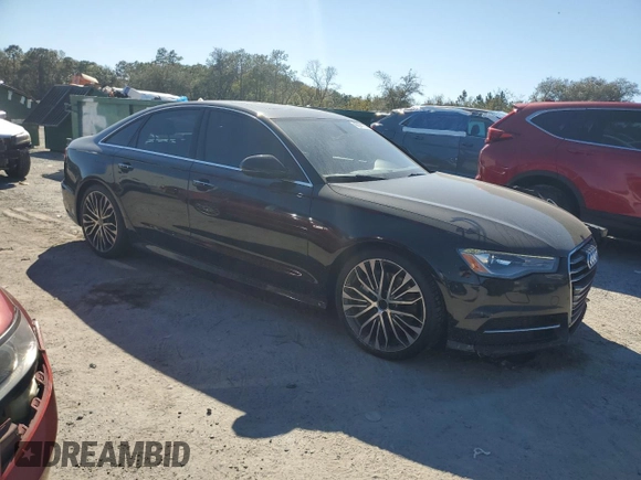 2016 Audi A6 2.0T Premium Plus with VIN WAUDFAFC7GN116331, listed as a Copart auction lot 46994175 with 196,232 mi miles and Salvage Title. Bid and sale history available at carsss.com. Image 4.