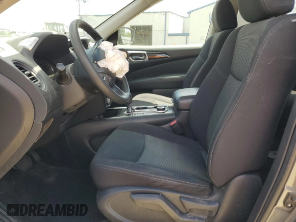 2020 Nissan Pathfinder S with VIN 5N1DR2AM3LC649620, listed as a Copart auction lot 55739635 with Not provided miles and Salvage title. Bid and sale history available at DreamBid. Image 7.