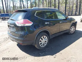 2016 Nissan Rogue SV with VIN JN8AT2MT6GW012855, listed as a IAAI auction lot 41866507 with 95,228 mi miles. Bid and sale history available at carsss.com. Image 4.