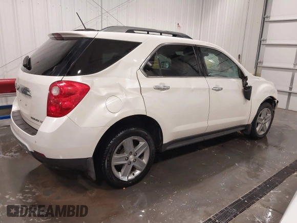 2015 Chevrolet Equinox LTZ with VIN 1GNALDEK1FZ106353, listed as a IAAI auction lot 41665296 with 257,617 mi miles. Bid and sale history available at carsss.com. Image 4.