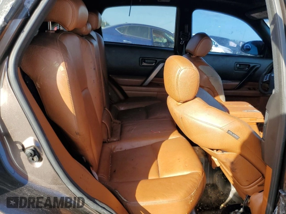2003 Infiniti FX Options with VIN JNRAS08W53X204134, listed as a Copart auction lot 86943224 with 243,242 mi miles and Non Repairable. Bid and sale history available at DreamBid. Image 12.
