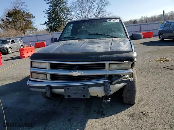 1998 Chevrolet C/K 1500 with VIN 2GCEK19R1W1276546, listed as a Copart auction lot 46875255 with 128,532 mi miles and Salvage Title. Bid and sale history available at carsss.com. Image 10.