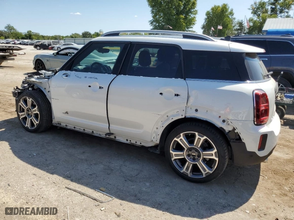 2023 MINI Countryman Cooper S with VIN WMZ83BR05P3P98030, listed as a Copart auction lot 71429184 with 23,189 mi miles and Salvage Title. Bid and sale history available at carsss.com. Image 2.