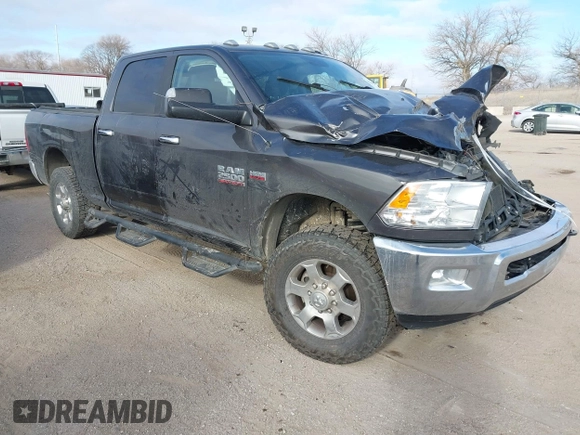 2018 Ram 2500 Big Horn with VIN 3C6UR5DJ8JG283615, listed as a IAAI auction lot 41276125 with 72,740 mi miles. Bid and sale history available at carsss.com. Image 1.