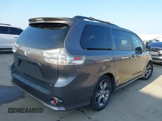 2012 Toyota Sienna SE with VIN 5TDXK3DC3CS176184, listed as a IAAI auction lot 41508814 with 162,052 mi miles. Bid and sale history available at carsss.com. Image 4.