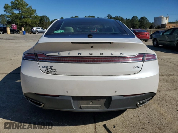 2016 Lincoln MKZ Hybrid with VIN 3LN6L2LU4GR622229, listed as a Copart auction lot 45312325 with 144,922 mi miles and Salvage Title. Bid and sale history available at DreamBid. Image 6.