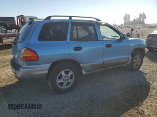 2003 Hyundai Santa Fe GLS with VIN KM8SC13D33U539760, listed as a Copart auction lot 87279324 with 168,868 mi miles and Salvage Title. Bid and sale history available at carsss.com. Image 3.