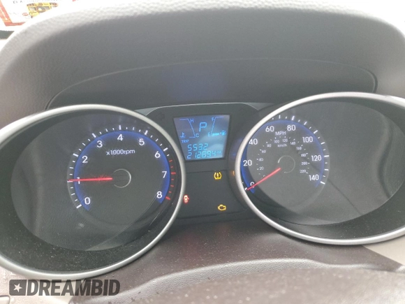 2013 Hyundai Tucson GLS with VIN KM8JU3AC0DU770079, listed as a Copart auction lot 52639835 with 212,894 mi miles and Clean Title. Bid and sale history available at carsss.com. Image 9.