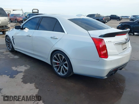 2017 Cadillac CTS-V z VIN 1G6A15S64H0137358, wystawiony jako IAAI lot #41336455 z przebiegiem 76 367 mil mil oraz . Historia ofert i sprzedaży dostępna na DreamBid. Obrazek 3.
