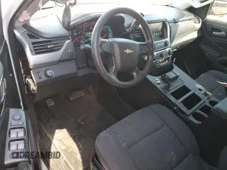 2020 Chevrolet Tahoe Commercial with VIN 1GNLCDEC8LR279090, listed as a Copart auction lot 46990355 with 52,118 mi miles and Salvage title. Bid and sale history available at DreamBid. Image 8.