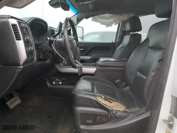 2015 Chevrolet Silverado 3500HD LTZ with VIN 1GC4K0E87FF594828, listed as a Copart auction lot 80964134 with 439,850 mi miles and Salvage Title. Bid and sale history available at carsss.com. Image 7.
